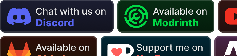 a couple badges from the Devin's Badges library