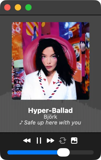 miniplayer view