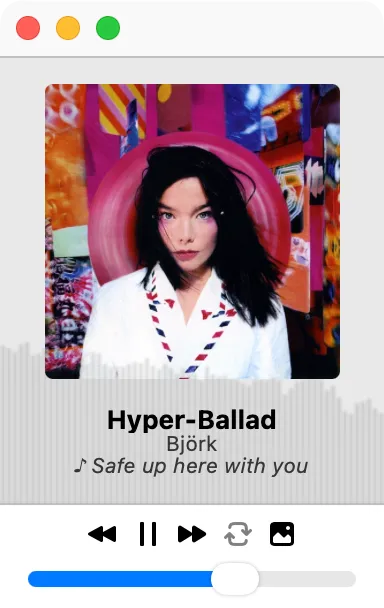 miniplayer view